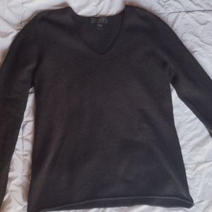Christopher Fischer black cashmere sweater
